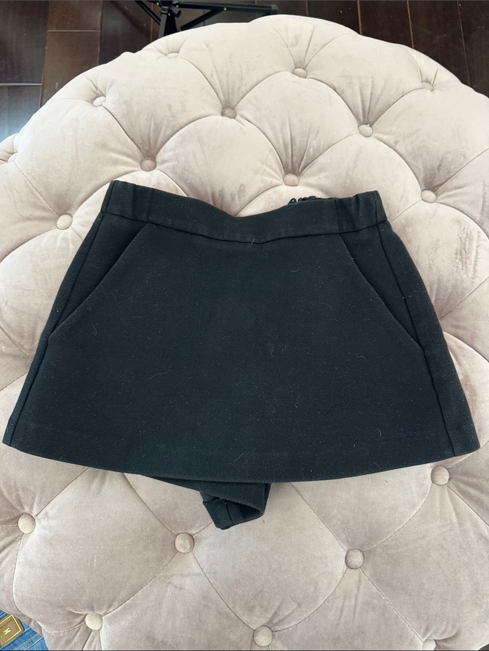 Maje Black Skort Shorts
